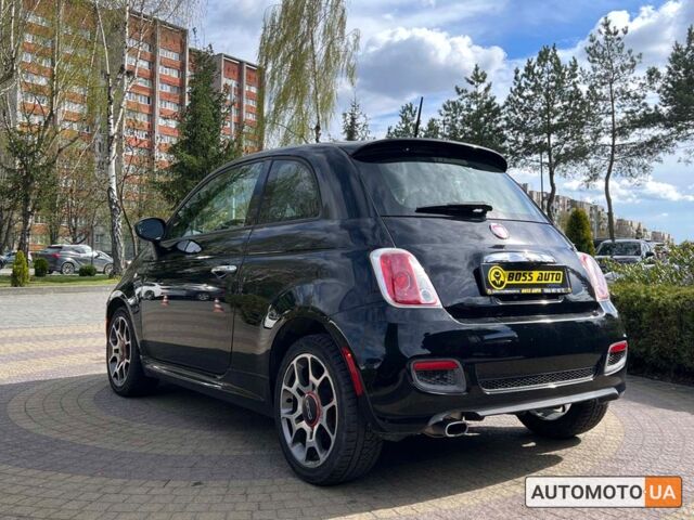 Черный Фиат 500, объемом двигателя 1.4 л и пробегом 120 тыс. км за 9900 $, фото 4 на Automoto.ua