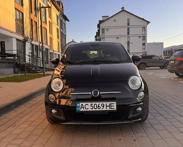 Черный Фиат 500, объемом двигателя 1.37 л и пробегом 95 тыс. км за 8900 $, фото 3 на Automoto.ua