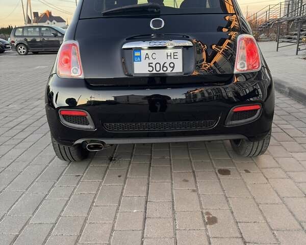 Черный Фиат 500, объемом двигателя 1.37 л и пробегом 95 тыс. км за 8900 $, фото 4 на Automoto.ua