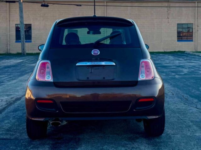 Черный Фиат 500, объемом двигателя 1.4 л и пробегом 78 тыс. км за 5500 $, фото 6 на Automoto.ua