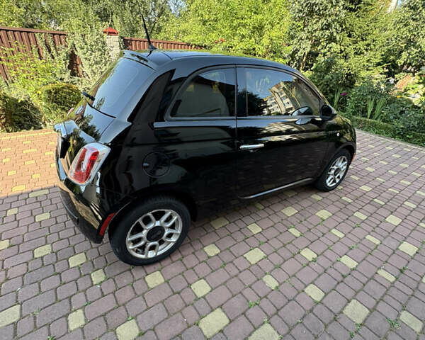 Черный Фиат 500, объемом двигателя 1.4 л и пробегом 168 тыс. км за 9000 $, фото 11 на Automoto.ua