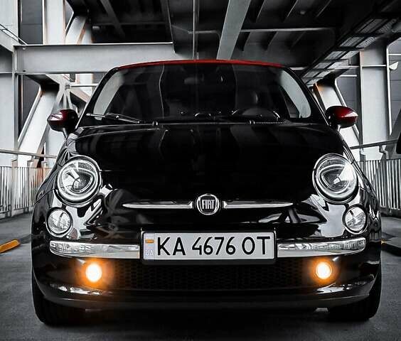 Черный Фиат 500, объемом двигателя 1.37 л и пробегом 114 тыс. км за 9500 $, фото 1 на Automoto.ua