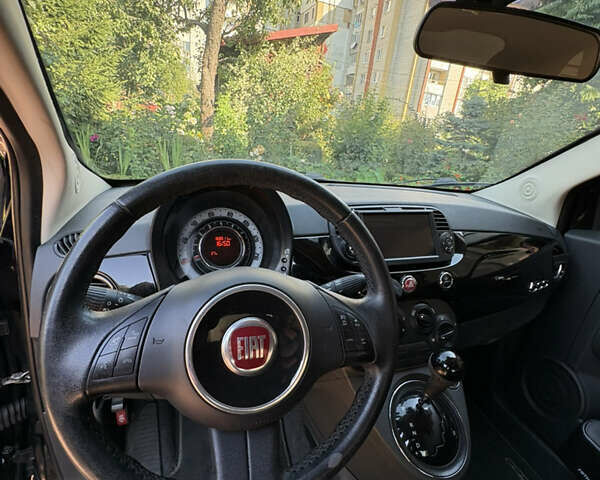Черный Фиат 500, объемом двигателя 1.4 л и пробегом 168 тыс. км за 9000 $, фото 4 на Automoto.ua