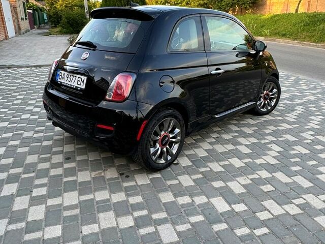 Черный Фиат 500, объемом двигателя 1.4 л и пробегом 102 тыс. км за 8800 $, фото 2 на Automoto.ua
