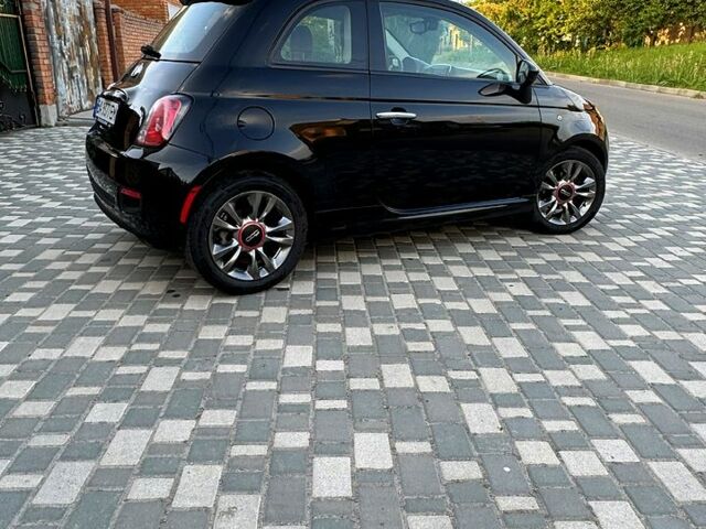 Черный Фиат 500, объемом двигателя 1.4 л и пробегом 102 тыс. км за 8800 $, фото 1 на Automoto.ua