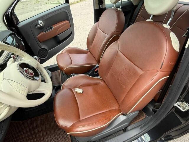 Черный Фиат 500, объемом двигателя 1.2 л и пробегом 35 тыс. км за 8999 $, фото 7 на Automoto.ua