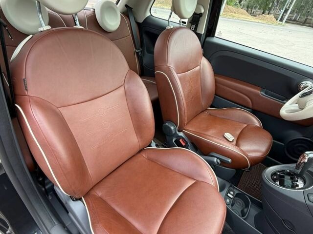 Черный Фиат 500, объемом двигателя 1.2 л и пробегом 35 тыс. км за 8999 $, фото 2 на Automoto.ua