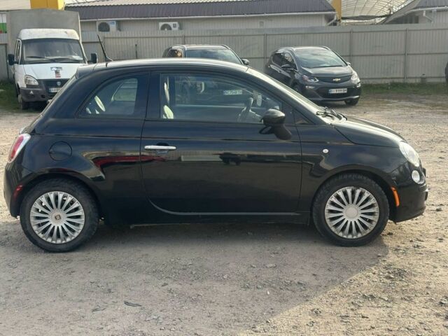 Черный Фиат 500, объемом двигателя 1.4 л и пробегом 120 тыс. км за 5800 $, фото 1 на Automoto.ua