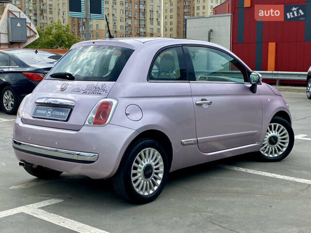 Фіолетовий Фіат 500, об'ємом двигуна 1.24 л та пробігом 143 тис. км за 7500 $, фото 7 на Automoto.ua