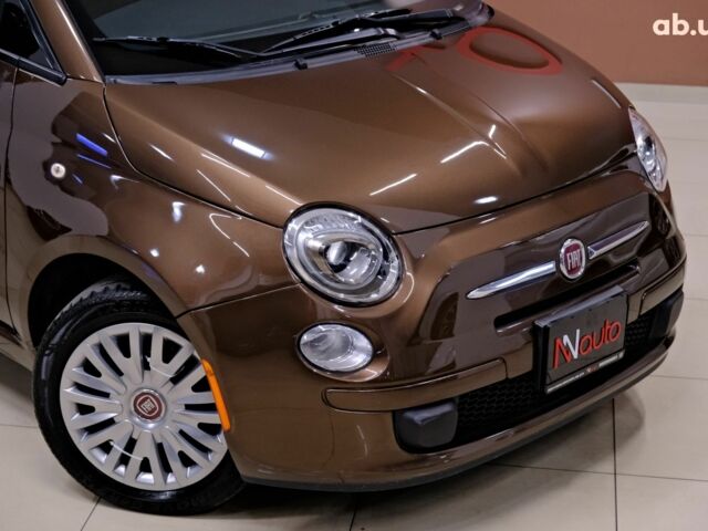 Коричневый Фиат 500, объемом двигателя 1.4 л и пробегом 89 тыс. км за 6900 $, фото 2 на Automoto.ua