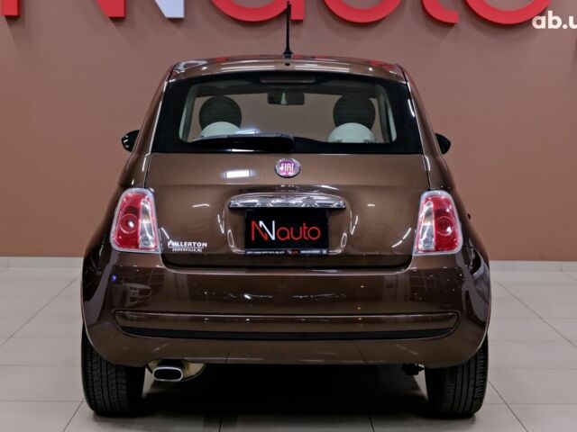 Коричневый Фиат 500, объемом двигателя 1.4 л и пробегом 89 тыс. км за 6900 $, фото 5 на Automoto.ua