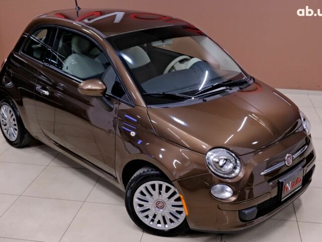 Коричневый Фиат 500, объемом двигателя 1.4 л и пробегом 89 тыс. км за 6900 $, фото 3 на Automoto.ua