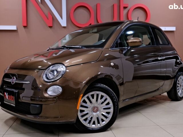 Коричневый Фиат 500, объемом двигателя 1.4 л и пробегом 89 тыс. км за 6900 $, фото 1 на Automoto.ua