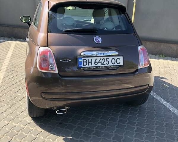 Коричневый Фиат 500, объемом двигателя 1.37 л и пробегом 131 тыс. км за 6500 $, фото 4 на Automoto.ua
