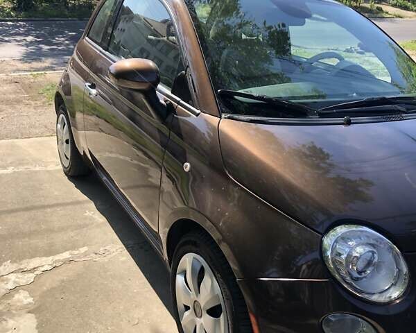 Коричневый Фиат 500, объемом двигателя 1.37 л и пробегом 131 тыс. км за 6500 $, фото 2 на Automoto.ua