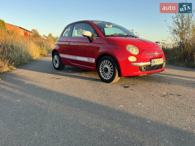 Фиат 500 2008 в Ровно на Automoto.ua Красный Фиат 500, объемом двигателя 1.24 л и пробегом 212 тыс. км за 5900 $, фото 9 на Automoto.ua
