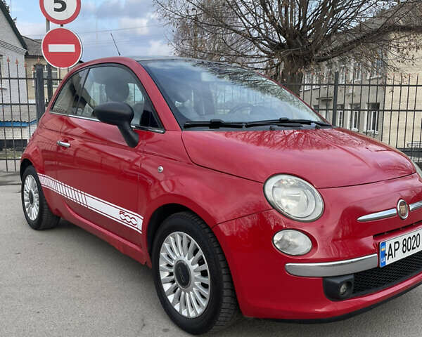 Красный Фиат 500, объемом двигателя 1.24 л и пробегом 209 тыс. км за 4000 $, фото 6 на Automoto.ua