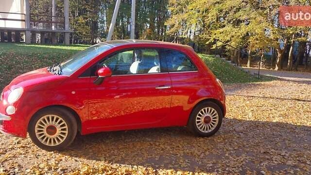 Червоний Фіат 500, об'ємом двигуна 1.24 л та пробігом 138 тис. км за 6000 $, фото 1 на Automoto.ua