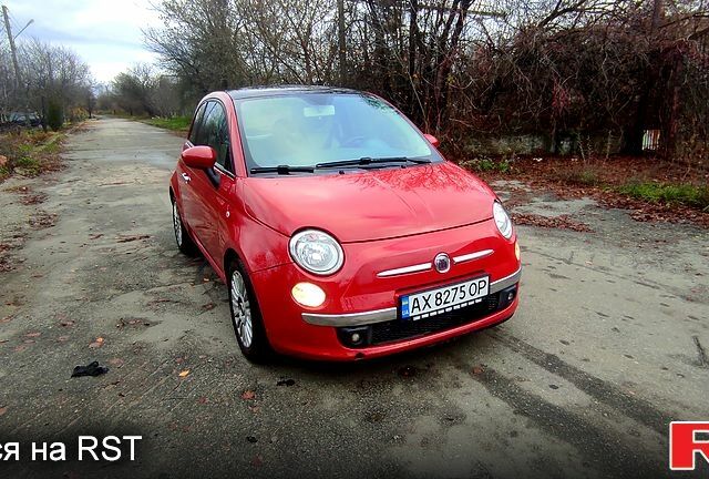 Красный Фиат 500, объемом двигателя 1.2 л и пробегом 140 тыс. км за 5500 $, фото 1 на Automoto.ua
