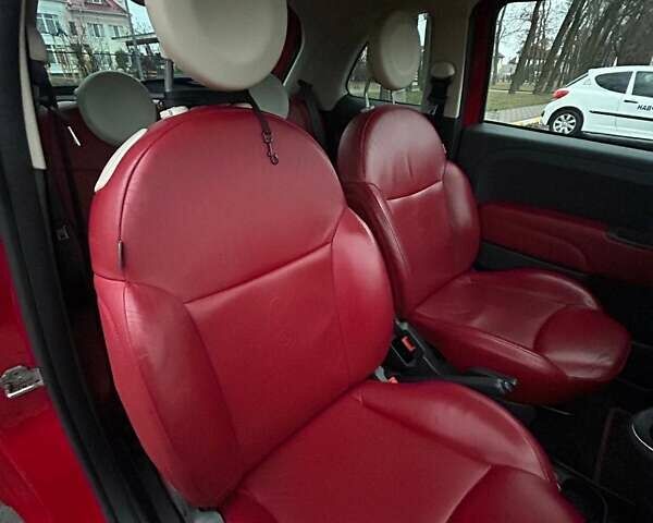Красный Фиат 500, объемом двигателя 1.37 л и пробегом 138 тыс. км за 6900 $, фото 10 на Automoto.ua