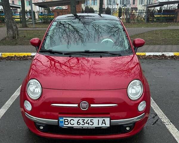Красный Фиат 500, объемом двигателя 1.37 л и пробегом 138 тыс. км за 6900 $, фото 1 на Automoto.ua