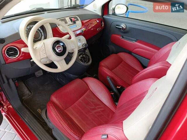 Красный Фиат 500, объемом двигателя 1.37 л и пробегом 132 тыс. км за 7999 $, фото 24 на Automoto.ua