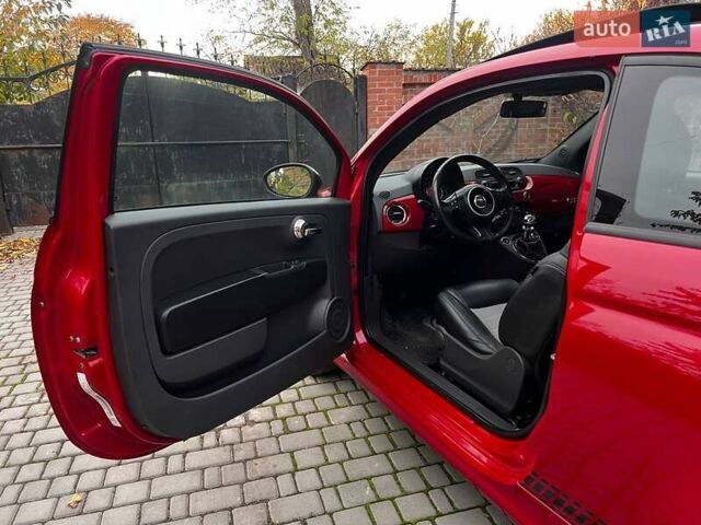 Красный Фиат 500, объемом двигателя 1.37 л и пробегом 203 тыс. км за 4350 $, фото 9 на Automoto.ua