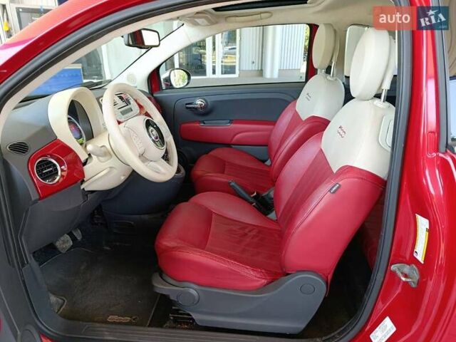 Красный Фиат 500, объемом двигателя 1.37 л и пробегом 132 тыс. км за 7700 $, фото 25 на Automoto.ua