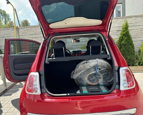 Червоний Фіат 500, об'ємом двигуна 1.24 л та пробігом 200 тис. км за 5200 $, фото 6 на Automoto.ua