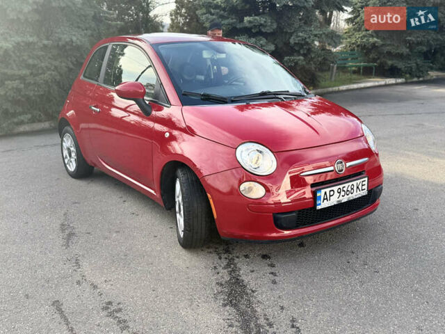 Красный Фиат 500, объемом двигателя 1.37 л и пробегом 118 тыс. км за 5600 $, фото 3 на Automoto.ua
