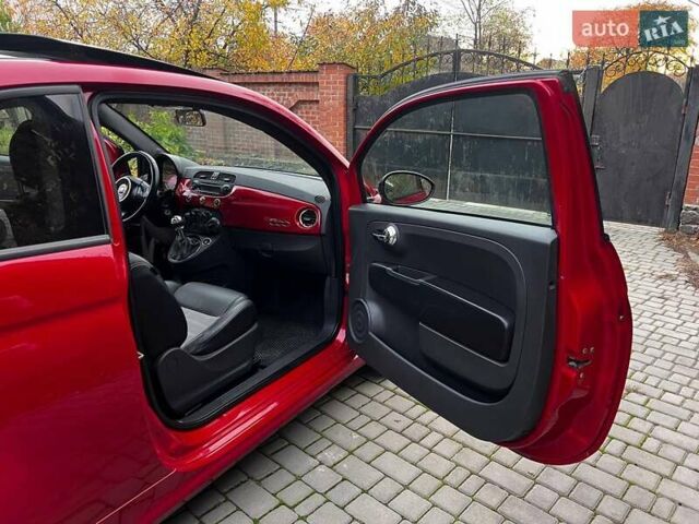 Красный Фиат 500, объемом двигателя 1.37 л и пробегом 203 тыс. км за 4200 $, фото 11 на Automoto.ua