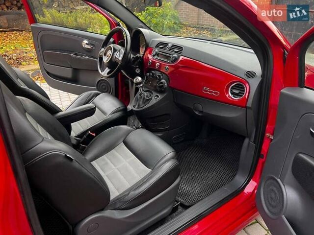 Красный Фиат 500, объемом двигателя 1.37 л и пробегом 203 тыс. км за 4200 $, фото 12 на Automoto.ua