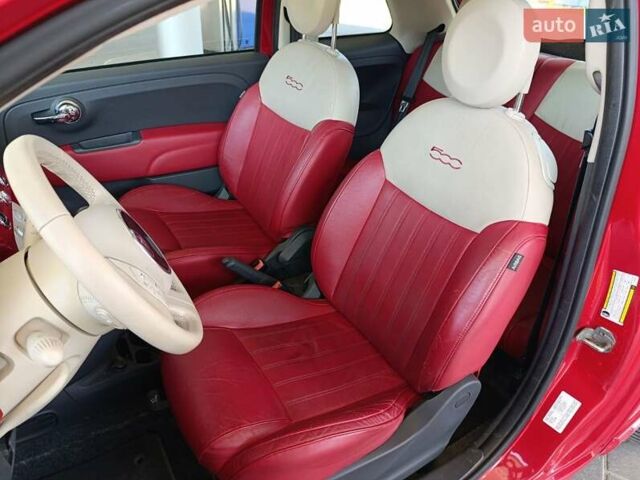 Красный Фиат 500, объемом двигателя 1.37 л и пробегом 132 тыс. км за 7700 $, фото 26 на Automoto.ua