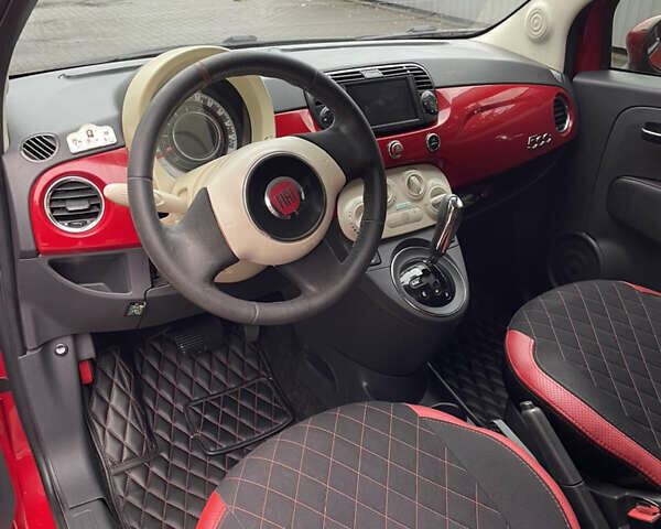 Красный Фиат 500, объемом двигателя 1.25 л и пробегом 146 тыс. км за 6100 $, фото 11 на Automoto.ua