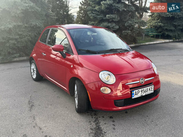 Красный Фиат 500, объемом двигателя 1.37 л и пробегом 118 тыс. км за 5600 $, фото 2 на Automoto.ua