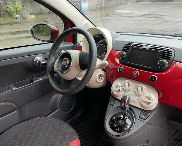 Красный Фиат 500, объемом двигателя 1.25 л и пробегом 146 тыс. км за 6100 $, фото 12 на Automoto.ua