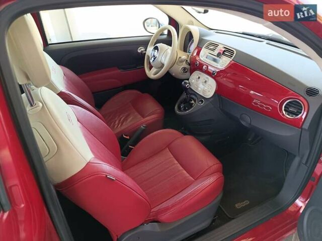 Красный Фиат 500, объемом двигателя 1.37 л и пробегом 132 тыс. км за 7700 $, фото 42 на Automoto.ua
