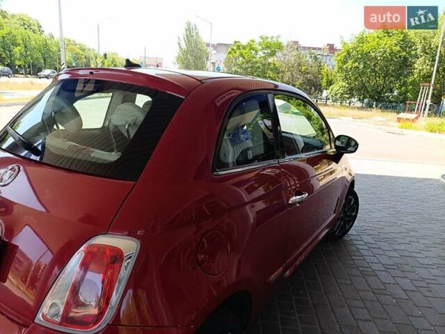Красный Фиат 500, объемом двигателя 1.37 л и пробегом 132 тыс. км за 7700 $, фото 21 на Automoto.ua