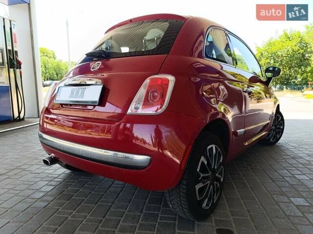 Красный Фиат 500, объемом двигателя 1.37 л и пробегом 132 тыс. км за 7700 $, фото 11 на Automoto.ua