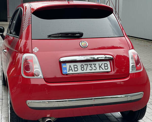 Красный Фиат 500, объемом двигателя 1.25 л и пробегом 146 тыс. км за 6100 $, фото 5 на Automoto.ua