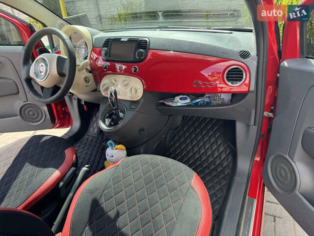 Червоний Фіат 500, об'ємом двигуна 1.24 л та пробігом 200 тис. км за 5200 $, фото 4 на Automoto.ua