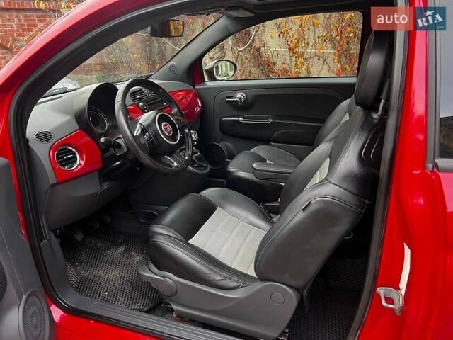 Красный Фиат 500, объемом двигателя 1.37 л и пробегом 203 тыс. км за 4350 $, фото 15 на Automoto.ua