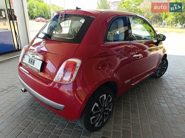 Красный Фиат 500, объемом двигателя 1.37 л и пробегом 132 тыс. км за 7700 $, фото 9 на Automoto.ua