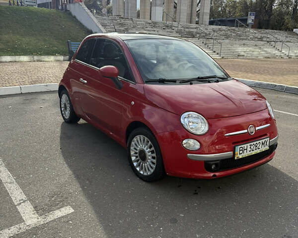 Красный Фиат 500, объемом двигателя 1.24 л и пробегом 121 тыс. км за 6700 $, фото 9 на Automoto.ua