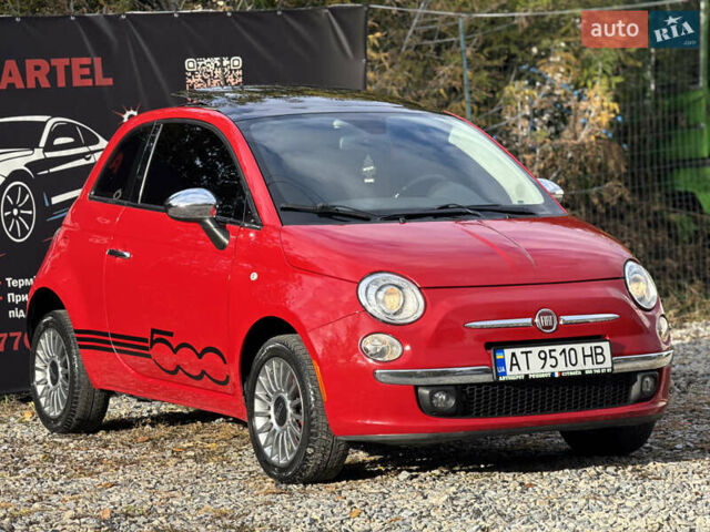 Красный Фиат 500, объемом двигателя 1.4 л и пробегом 115 тыс. км за 5999 $, фото 1 на Automoto.ua