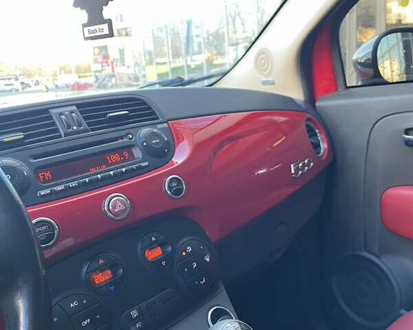 Червоний Фіат 500, об'ємом двигуна 1.37 л та пробігом 118 тис. км за 4999 $, фото 11 на Automoto.ua