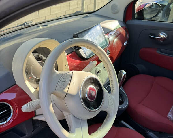 Красный Фиат 500, объемом двигателя 1.24 л и пробегом 96 тыс. км за 6600 $, фото 7 на Automoto.ua