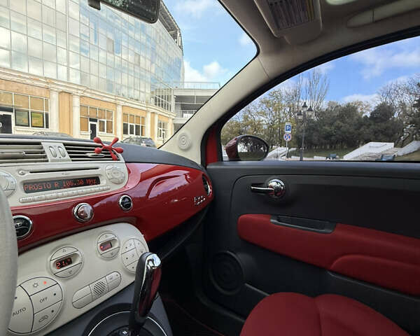 Красный Фиат 500, объемом двигателя 1.24 л и пробегом 121 тыс. км за 6700 $, фото 35 на Automoto.ua