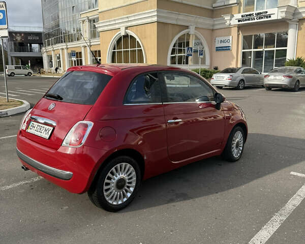 Красный Фиат 500, объемом двигателя 1.24 л и пробегом 121 тыс. км за 6700 $, фото 16 на Automoto.ua