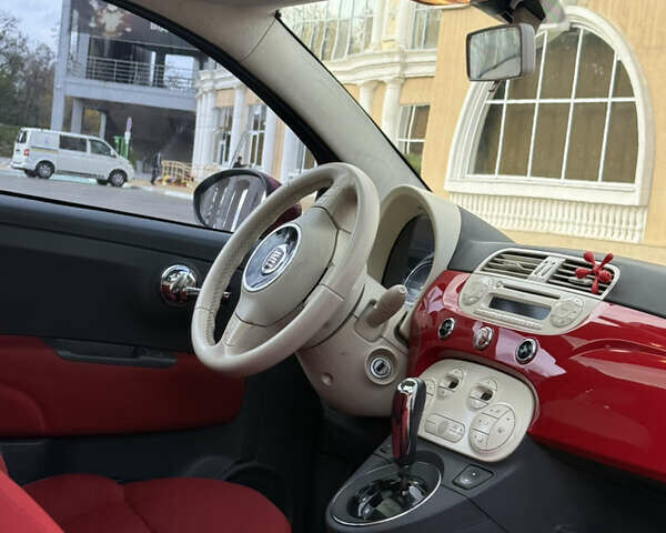 Красный Фиат 500, объемом двигателя 1.24 л и пробегом 121 тыс. км за 6700 $, фото 27 на Automoto.ua